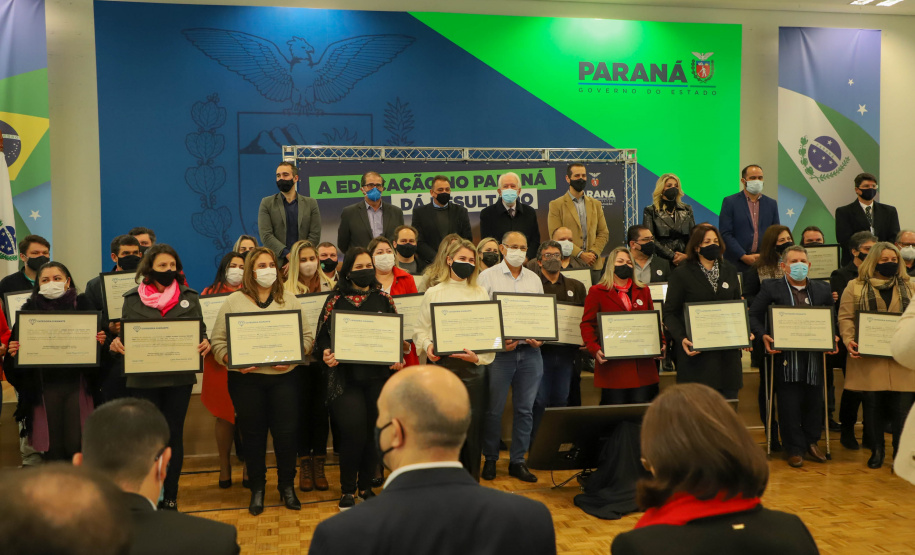 Vice Governador Darci Piana, participa do evento - A Educação no Paraná dá Resultado.  _ Curitiba, 13/08/2021 -  Foto: Ari Dias/AEN