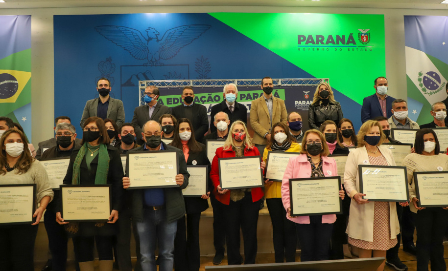 Vice Governador Darci Piana, participa do evento - A Educação no Paraná dá Resultado.  _ Curitiba, 13/08/2021 -  Foto: Ari Dias/AEN