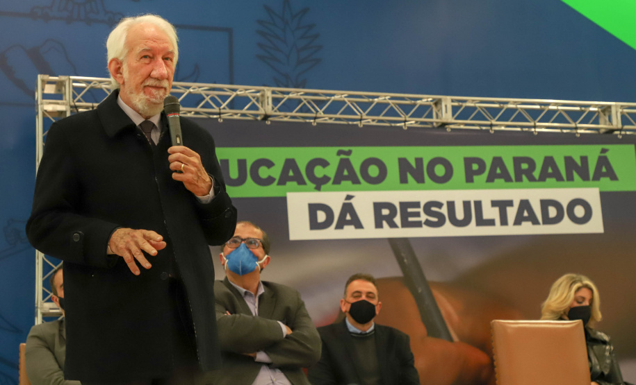 Vice Governador Darci Piana, participa do evento - A Educação no Paraná dá Resultado.  _ Curitiba, 13/08/2021 -  Foto: Ari Dias/AEN