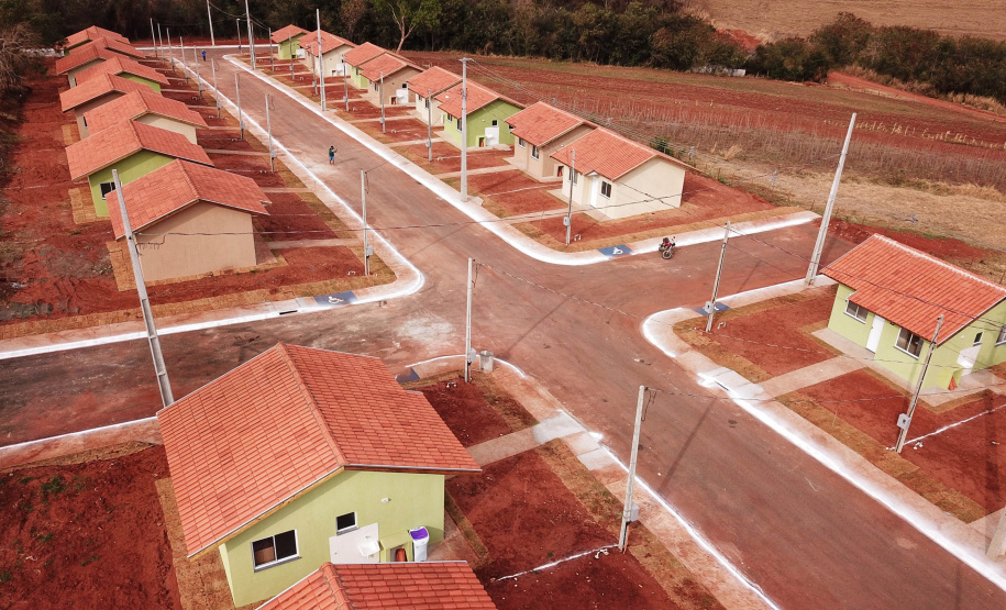 Governador Carlos Massa Ratinho Junior entrega moradias em Itaguajé - Itaguajé, 13/08/2021 - Foto: José Fernando Ogura/AEN