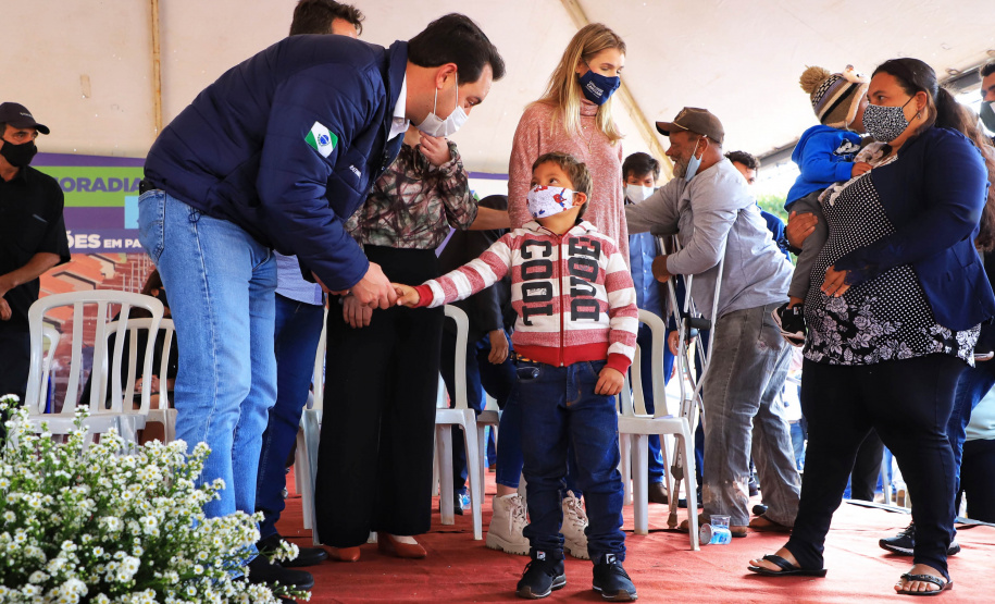 Governador Carlos Massa Ratinho Junior entrega moradias em Itaguajé - Itaguajé, 13/08/2021 - Foto: José Fernando Ogura/AEN