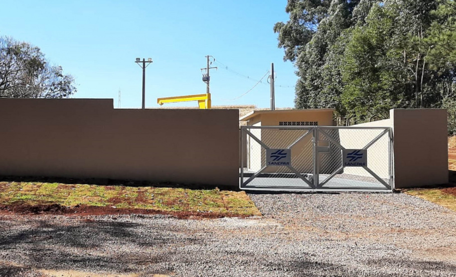 A Sanepar acaba de concluir as obras de implantação das redes coletoras e da estação elevatória de esgoto que vão atender os moradores dos bairros Santos Dumont e Aeroporto, em Cascavel.  - Cascavel, 13/08/2021  -  Foto: Sanepar