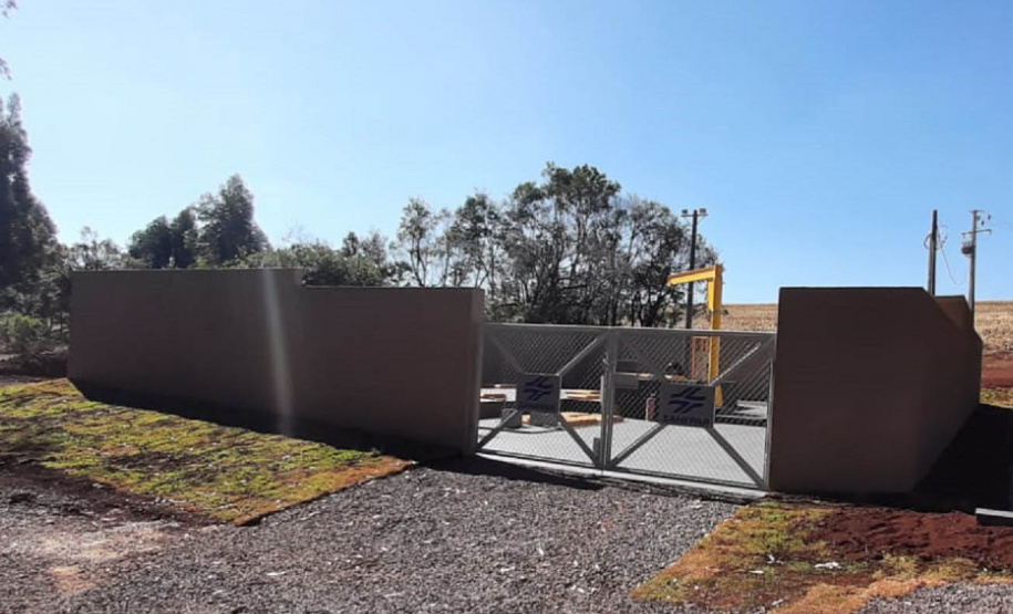 A Sanepar acaba de concluir as obras de implantação das redes coletoras e da estação elevatória de esgoto que vão atender os moradores dos bairros Santos Dumont e Aeroporto, em Cascavel.  - Cascavel, 13/08/2021  -  Foto: Sanepar