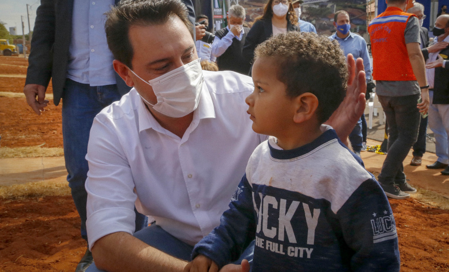 13.08.2021 Em Centenário do Sul, governador Carlos Massa Ratinho Junior entrega 30 casas populares gratuitamente a famílias em vulnerabilidade social
Foto Gilson Abreu/AEN
