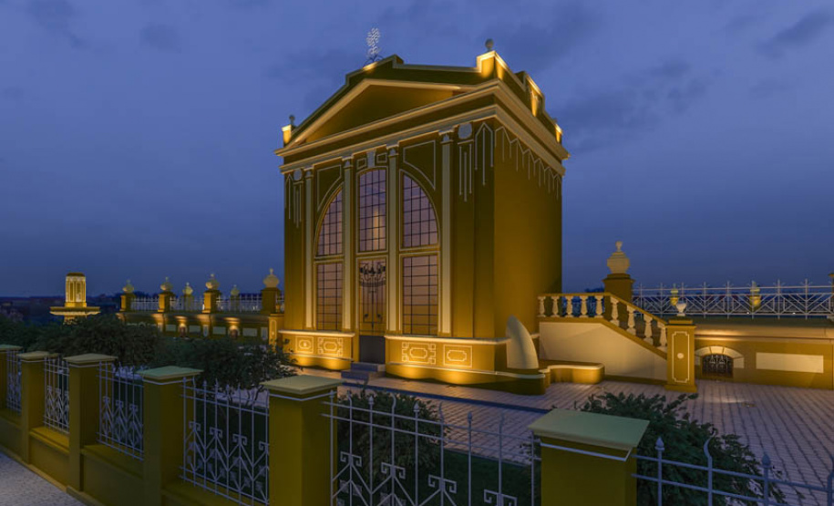 A Sanepar retoma as obras de restauração do Reservatório São Francisco, em Curitiba, para tornar o espaço público, acessível e seguro, além de preparar o local para a inauguração de um novo Memorial onde a história do saneamento será contada de forma lúdica. O reservatório é um patrimônio da paisagem urbana da capital. -  Curitiba, 13/08/2021  -  Foto: Sanepar