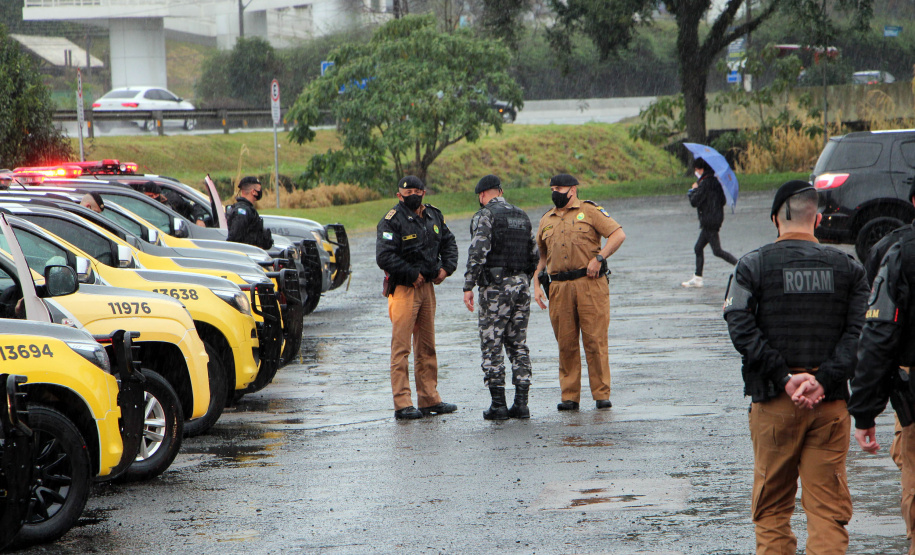 13-08-2021 Lançamento da Operação Pronta Resposta V. Curitiba, 13 de agosto de 2021. Lançamento da Operação Pronta Resposta V.