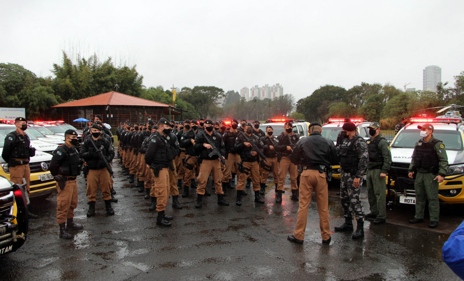 13-08-2021 Lançamento da Operação Pronta Resposta V. Curitiba, 13 de agosto de 2021. Lançamento da Operação Pronta Resposta V.