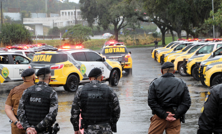 13-08-2021 Lançamento da Operação Pronta Resposta V. Curitiba, 13 de agosto de 2021. Lançamento da Operação Pronta Resposta V.