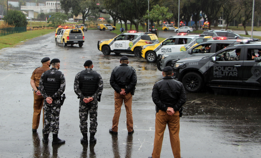 13-08-2021 Lançamento da Operação Pronta Resposta V. Curitiba, 13 de agosto de 2021. Lançamento da Operação Pronta Resposta V.