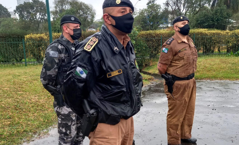 Curitiba, 13 de agosto de 2021. Lançamento da Operação Pronta Resposta V. - Curitiba, 13/08/2021 - Foto: SESP-PR