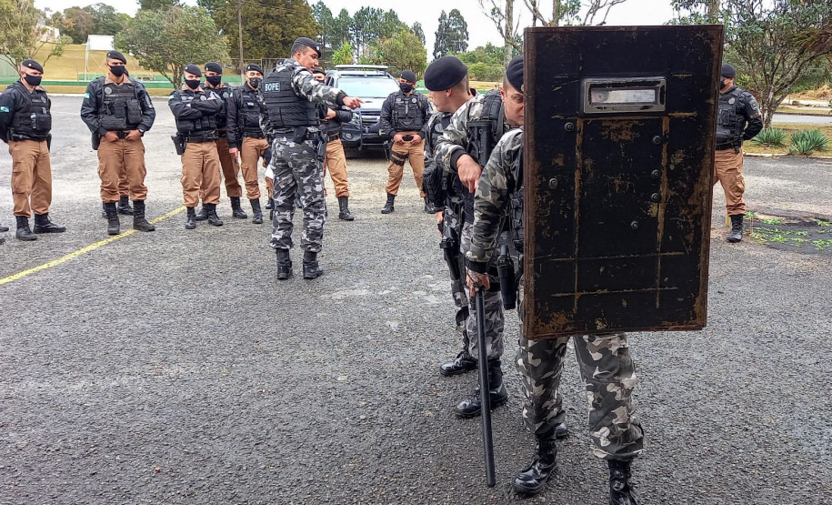 Curitiba, 13 de agosto de 2021. Lançamento da Operação Pronta Resposta V. - Curitiba, 13/08/2021 - Foto: SESP-PR