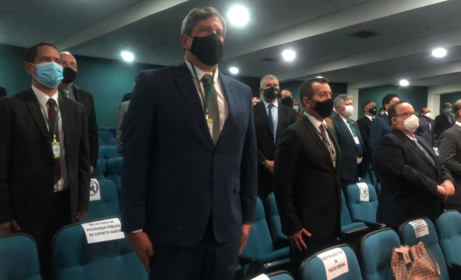 O secretário da Segurança Pública, Romulo Marinho Soares, participou nesta semana da 77ª Reunião Ordinária do Colégio Nacional dos Secretários de Segurança Pública (Consesp) em Goiânia (GO). Proteção do morador do campo foi a principal pauta do encontro. Foto: SESP