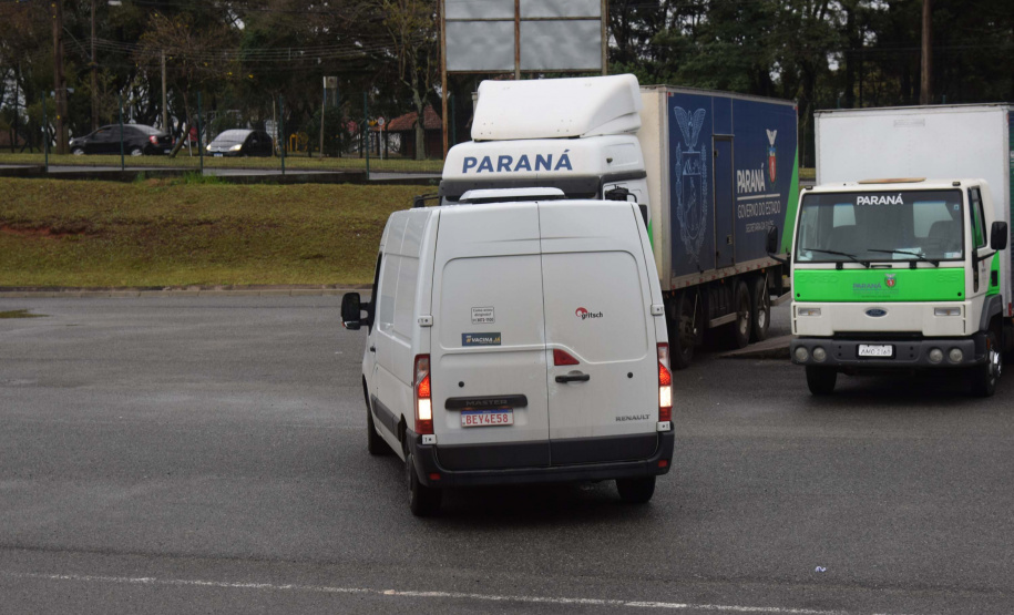 Mais 240,9 mil vacinas contra a Covid-19 chegam ao Paraná
Foto: Américo Antonio/SESA