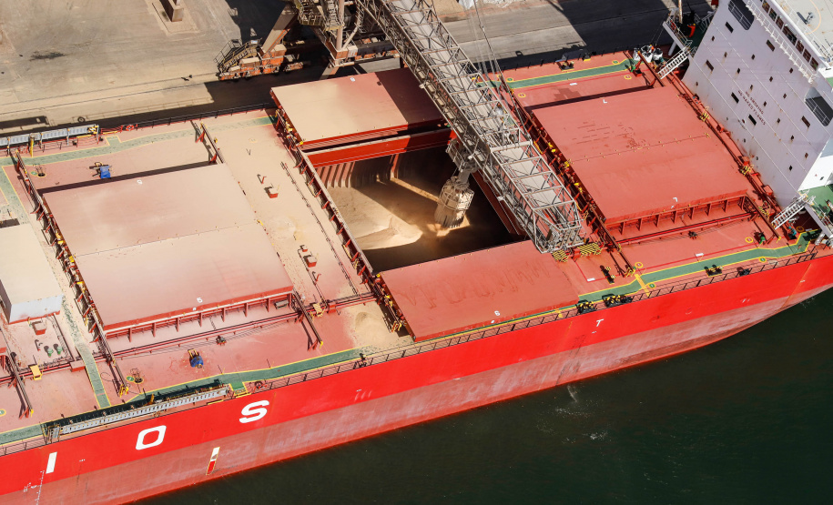 Movimentação geral de cargas cresce 13% em julho nos Portos do Paraná - Foto: Rodrigo Félix Leal