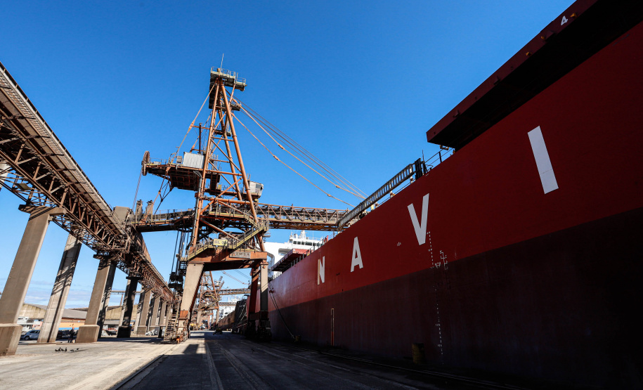 Movimentação geral de cargas cresce 13% em julho nos Portos do Paraná - Foto: Rodrigo Félix Leal