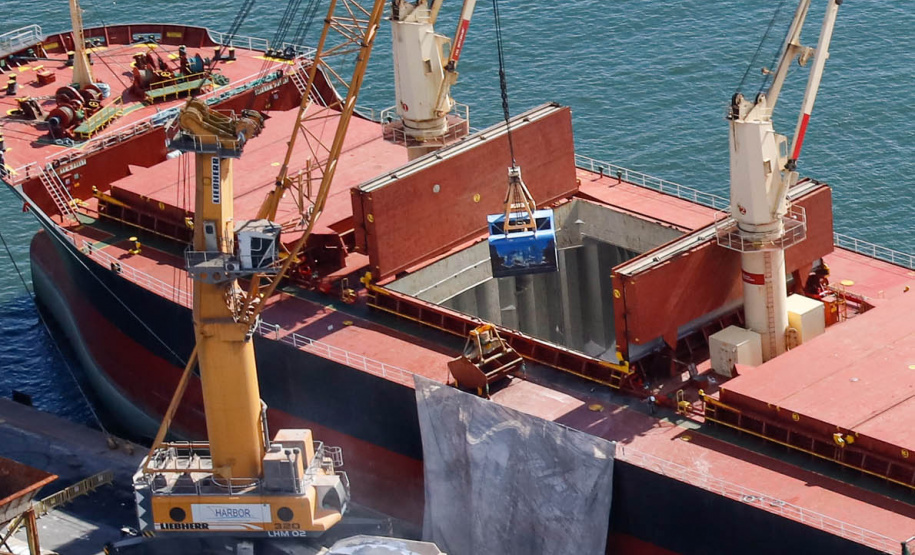 Movimentação geral de cargas cresce 13% em julho nos Portos do Paraná - Foto: Rodrigo Félix Leal