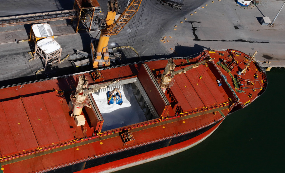 Movimentação geral de cargas cresce 13% em julho nos Portos do Paraná - Foto: Rodrigo Félix Leal