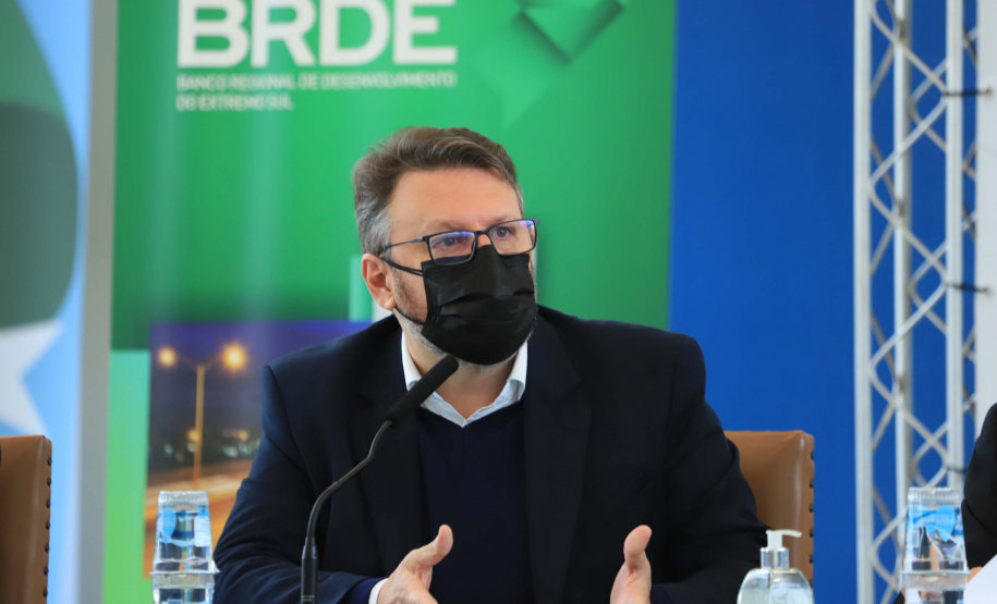 Governador Carlos Massa Ratinho Junior lança Programa de Microcrédito para Jovens Empreendedores. Palácio Iguaçu, 16/08/2021.Foto: José Fernando Ogura/AEN