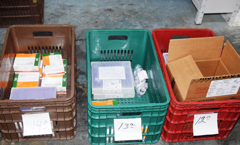 A Secretaria de Estado da Saúde (Sesa) iniciou nesta segunda-feira (16) a distribuição de mais 283.700 vacinas contra a Covid-19 para as 22 Regionais de Saúde do Paraná.  -  Curitiba, 16/08/2021  -  Foto: Américo Antonio/SESA