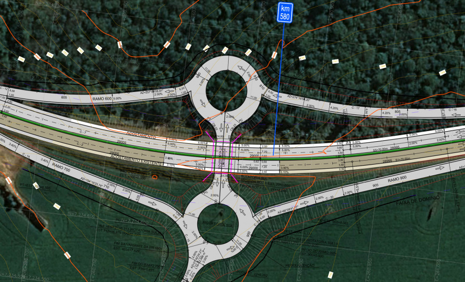 O Departamento de Estradas de Rodagem do Paraná (DER/PR) lançou nesta segunda-feira (16) a página Banco de Projetos Rodoviários em seu portal na internet. Estão publicados inicialmente dez projetos executivos de engenharia, que ficam à disposição da população para consulta, além de serem uma ferramenta para estudantes e profissionais da engenharia civil, e garantirem ainda mais transparência às atividades do DER/PR. - Curitiba, 16/08/2021 - Foto/Arte: DER