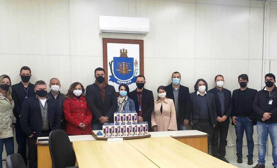 O Departamento Penitenciário do Paraná (Depen) realizou o primeiro Encontro dos Coordenadores dos Complexos Sociais do Estado ? responsáveis pelo atendimento de egressos, monitorados e pessoas em alternativas penais. - Curitiba, 16/08/2021 - Foto: DEPEN-PR