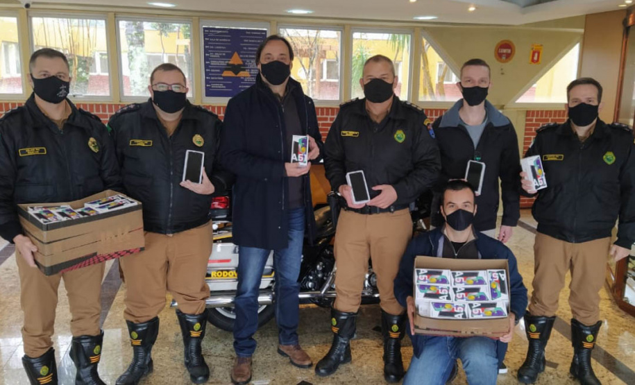 1 Polícia Rodoviária do Paraná usa tecnologia para otimizar registro de autuações de trânsito  -  BORv