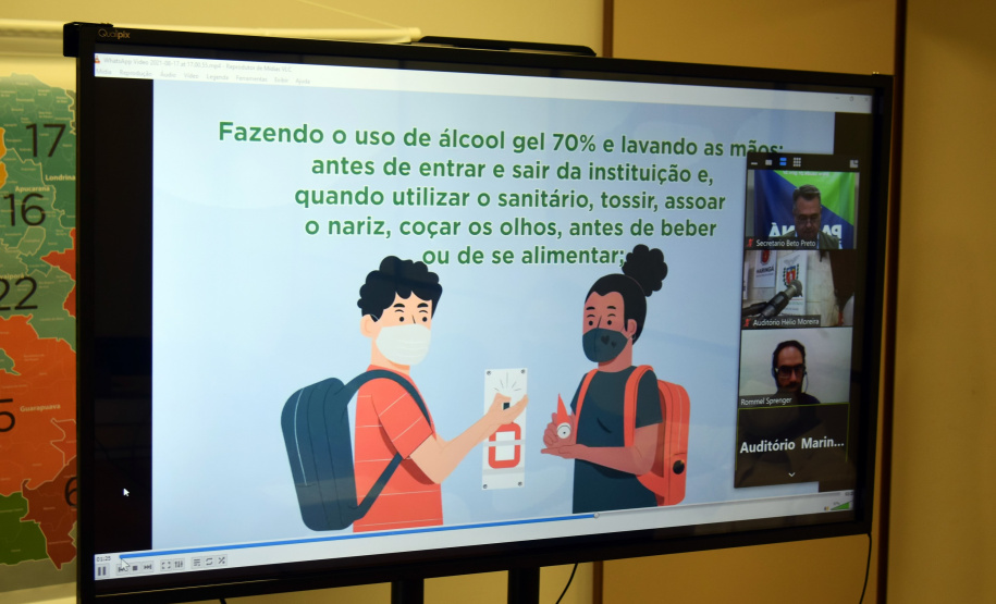 Secretário realiza abertura do curso para Agente de Combate às Endemias em Maringá Foto: Américo Antonio/SESA