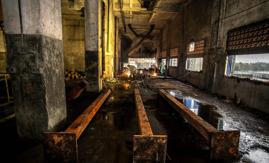 Silo será demolido para dar mais espaço operacional ao Porto de Paranaguá - Paranaguá, 19/08/2021 - Foto: Claudio Neves/Portos do Paraná