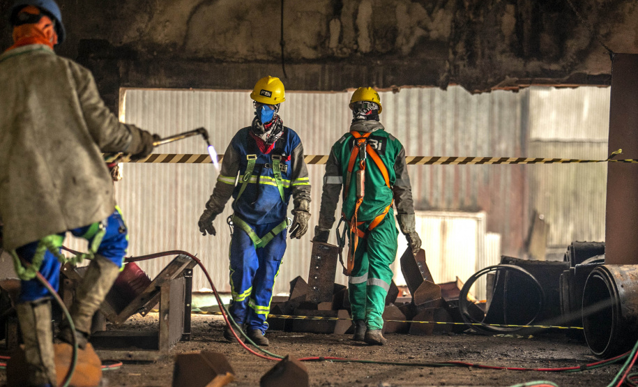 Silo será demolido para dar mais espaço operacional ao Porto de Paranaguá - Paranaguá, 19/08/2021 - Foto: Claudio Neves/Portos do Paraná