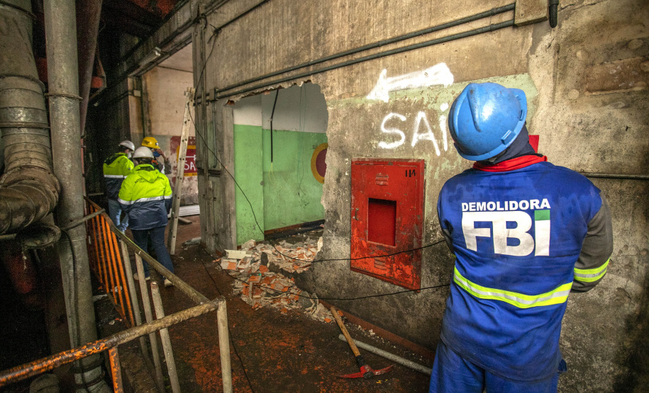 Silo será demolido para dar mais espaço operacional ao Porto de Paranaguá - Paranaguá, 19/08/2021 - Foto: Claudio Neves/Portos do Paraná