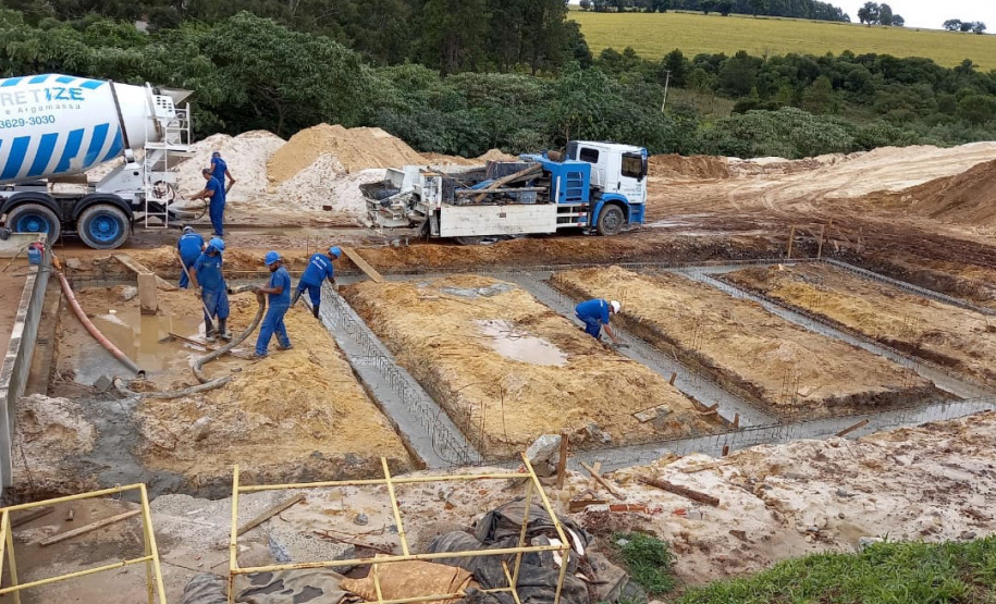 Sanepar amplia o sistema de água e esgoto em Carambeí.Foto: Sanepar