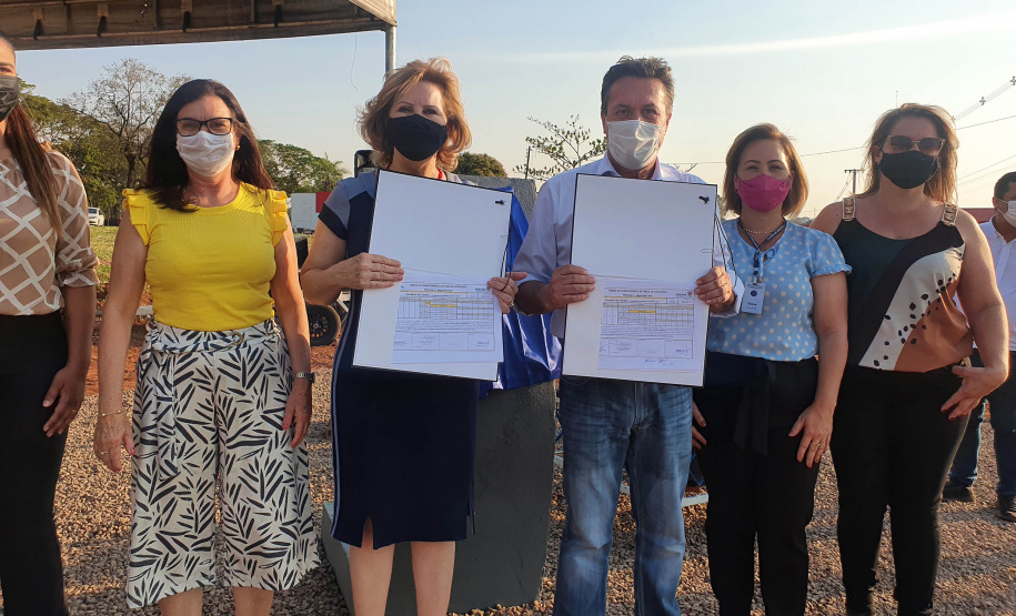 Tubos para galerias pluviais irão garantir melhorias a moradores de Cruzeiro do Oeste  -  19/08/2021  -   Foto: SEDEST