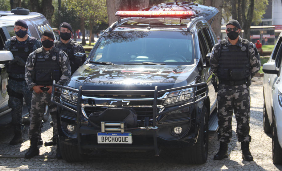 Operação Centro Seguro da PM aborda 11 pontos comerciais e duas pessoas são encaminhadas - Curitiba, 20/08/2021  -  Foto: SESP-PARANÁ