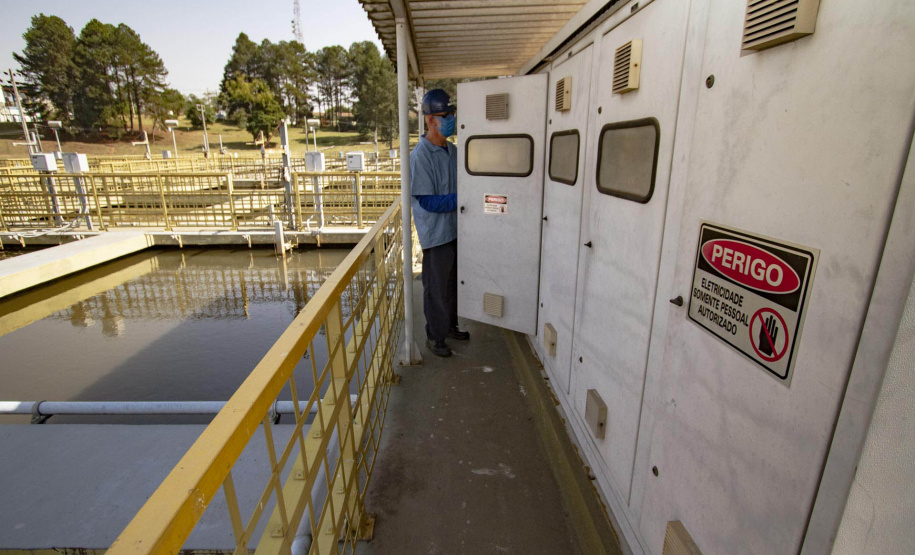Sanepar prioriza prevenção para evitar interrupção de fornecimento de água  -  Curitiba, 20/08/2021  -  Foto: Andre Thiago Chaves Aguiar