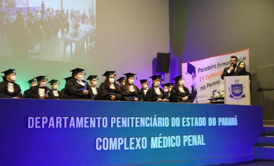 Mais de mil presos do Paraná recebem certificados de cursos profissionalizantes - Curitiba, 22/08/2021 - Foto: SESP-PARANÁ