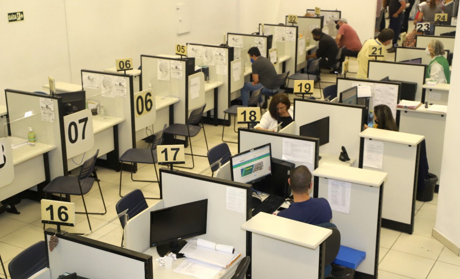 Semana começa com 4.483 vagas ofertadas pelas Agências do Trabalhador  -  Curitiba, 23/08/2021  -  Foto: SEJUF