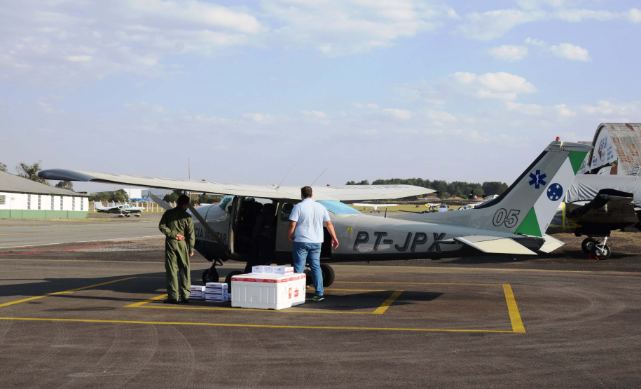Paraná distribui nesta segunda-feira 223.268 doses de vacinas contra a Covid-19. Foto: Américo Antonio/SESA