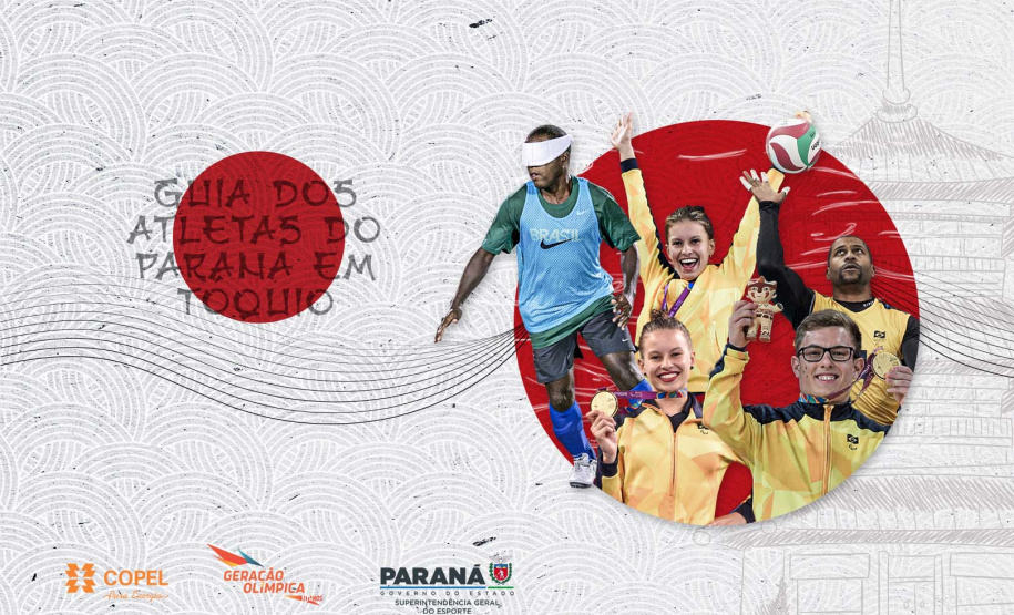 Estado divulga o calendário dos atletas do Paraná nas Paralimpíadas de Tóquio . Foto: Paraná Esporte