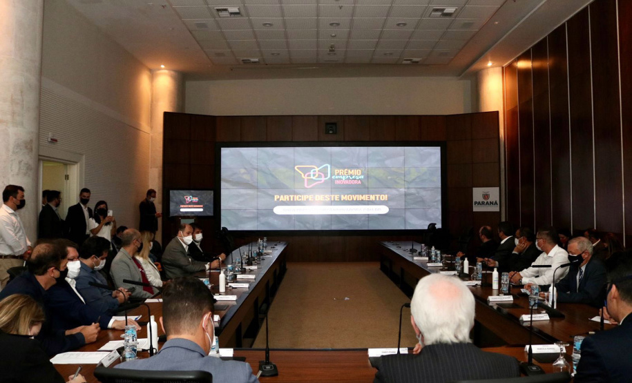 Já estão abertas as inscrições para o Prêmio Empresa Inovadora, oferecido pela Viasoft, com o apoio do Governo do Paraná por meio da Superintendência Geral de Inovação/SGI e da Casa Civil.   -  Curitiba, 24/08/2021  -  Foto: Camila Tonett