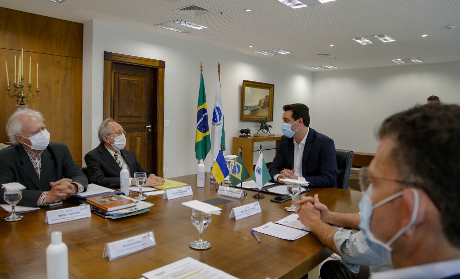24.08.2021 - Governador Carlos Massa Ratinho Junior , comemoração de 130 anos da imigração ucraniana para o Brasil e 30 anos da renovação da independência da Ucrânia
Foto Gilson Abreu/AEN