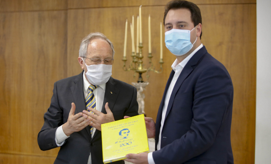 24.08.2021 - Governador Carlos Massa Ratinho Junior , comemoração de 130 anos da imigração ucraniana para o Brasil e 30 anos da renovação da independência da Ucrânia
Mariano Czaikowsky - Consul Honorario Ucrânia
Foto Gilson Abreu/AEN