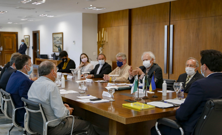 24.08.2021 - Governador Carlos Massa Ratinho Junior , comemoração de 130 anos da imigração ucraniana para o Brasil e 30 anos da renovação da independência da Ucrânia
Foto Gilson Abreu/AEN