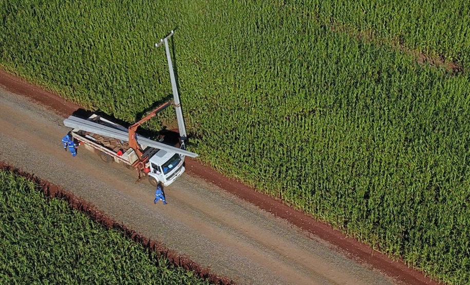Copel investe R$ 1,9 bilhão em 2021 em geração, linhas de transmissão e obras de modernização . Foto: José Fernando Ogura/AEN