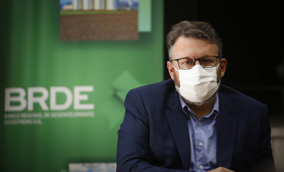 18.08.2021 - Wilson Bley, presidente do BRDE
Foto Gilson Abreu/AEN