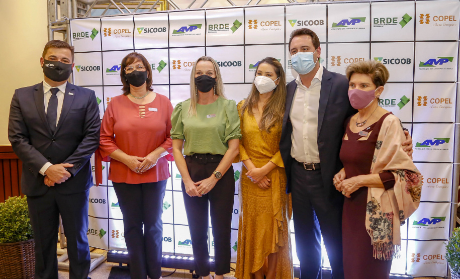 24.08.2021 - Governador Carlos Massa Ratinho Junior , participa de encontro com as Prefeitas do Paraná
Foto Gilson Abreu/AEN