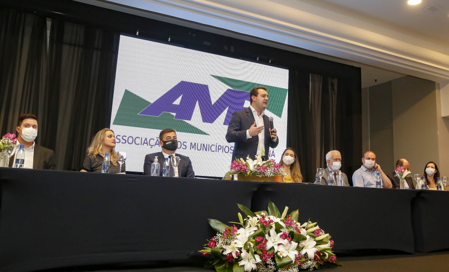 24.08.2021 - Governador Carlos Massa Ratinho Junior , participa de encontro com as Prefeitas do Paraná
Foto Gilson Abreu/AEN