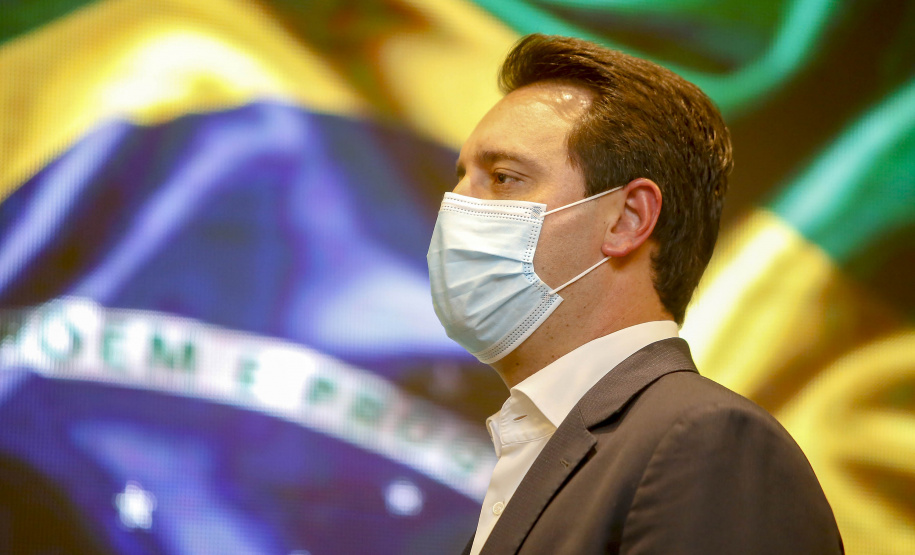 24.08.2021 - Governador Carlos Massa Ratinho Junior , participa de encontro com as Prefeitas do Paraná
Foto Gilson Abreu/AEN