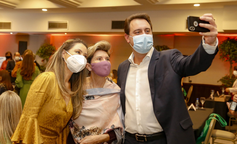 24.08.2021 - Governador Carlos Massa Ratinho Junior , participa de encontro com as Prefeitas do Paraná
Foto Gilson Abreu/AEN