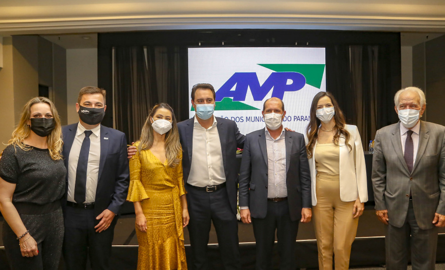 24.08.2021 - Governador Carlos Massa Ratinho Junior , participa de encontro com as Prefeitas do Paraná
Foto Gilson Abreu/AEN