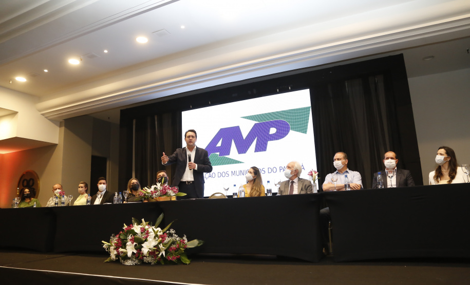 24.08.2021 - Governador Carlos Massa Ratinho Junior , participa de encontro com as Prefeitas do Paraná
Foto Gilson Abreu/AEN